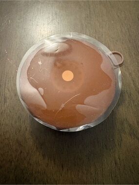 PopSocket Brown PopGrip with Orange Accent